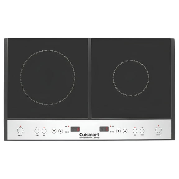Cuisinart Specialty Appliances Double Induction Cooktop, New, ICT-60P1