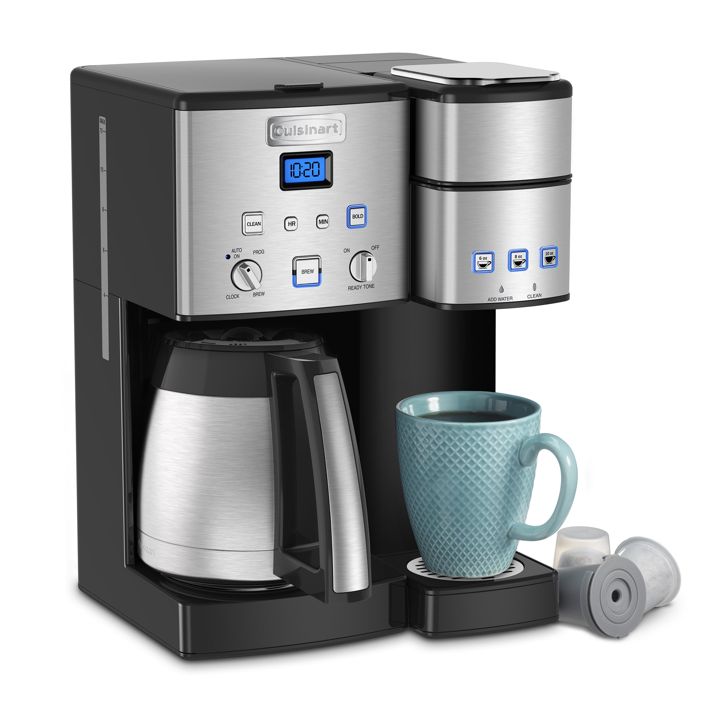 Cuisinart Coffee Center 10-Cup Thermal Coffee Maker and Single-Serve Brewer  + Reviews