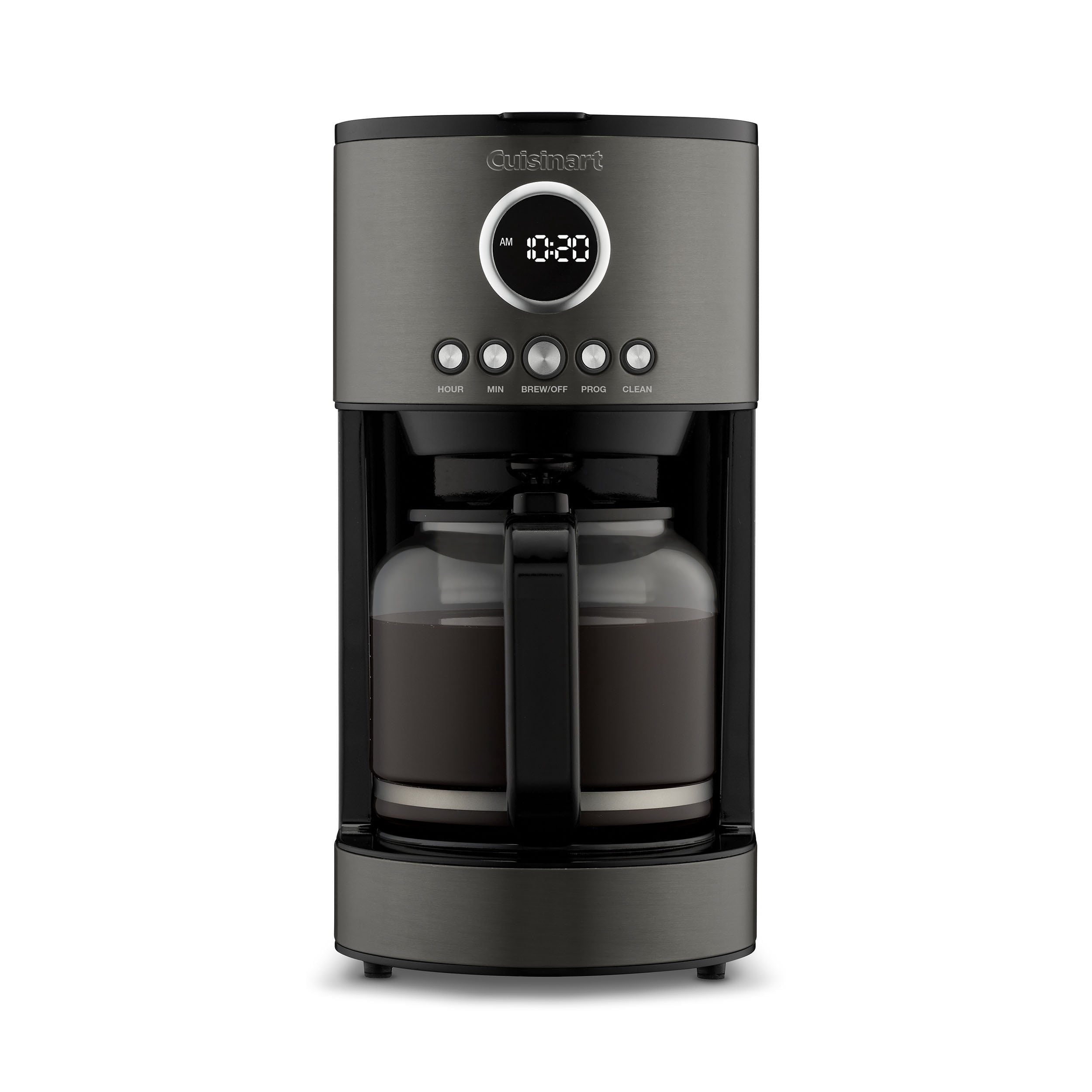 Cuisinart Stainless Steel 12-Cup Coffee Machine, Black