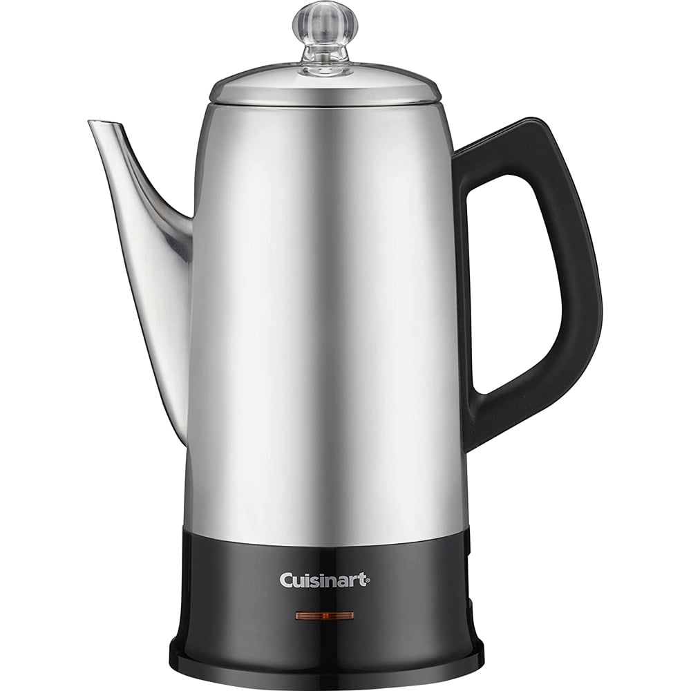 12 Cup Stainless Steel Electric Coffee Percolator – Shop Elite Gourmet -  Small Kitchen Appliances