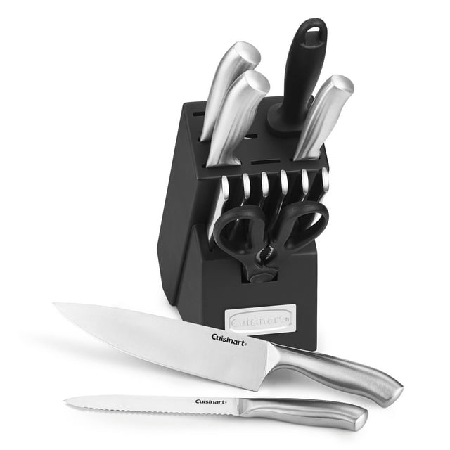 Cuisinart Stainless Steel 14Piece Cultlery Block Set, C77SS14PW