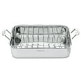 thumbnail image 1 of Cuisinart Stainless Steel 16" Roasting Pan with Rack, 1 of 7
