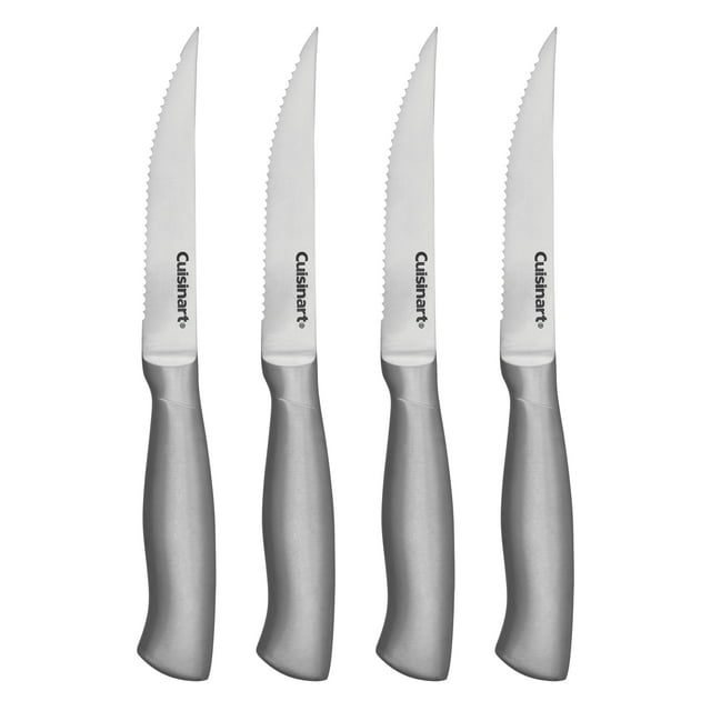 Cuisinart Stainless Steel 4Piece Steak Knife Set, C77SS4SK3