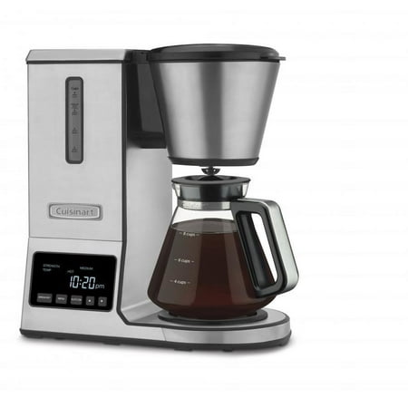 Cuisinart - PurePrecision 8 Cup Pour-Over Coffee Brewer - Stainless Steel