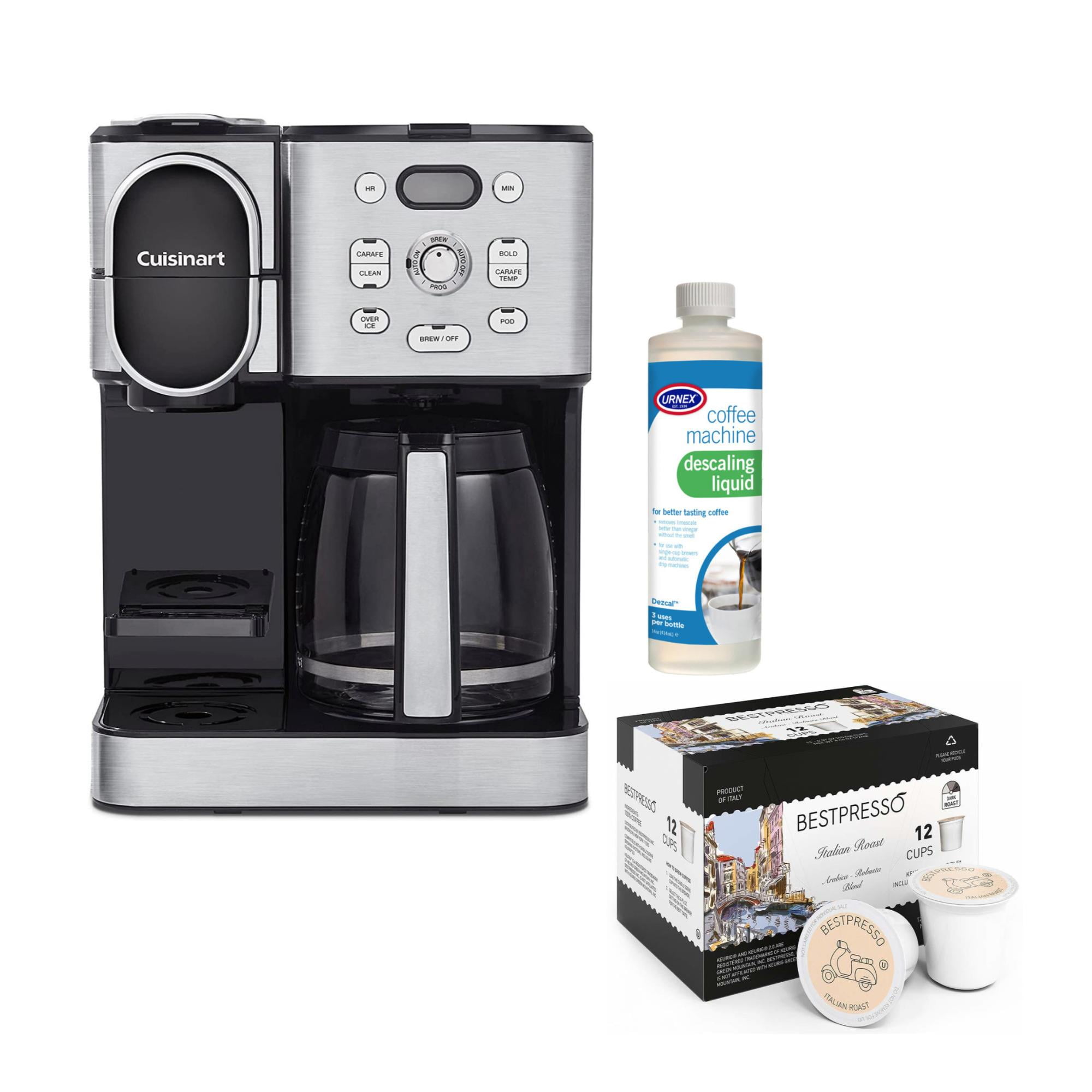 Cuisinart Stainless Steel Made SelfClean Coffee Maker with KCups and