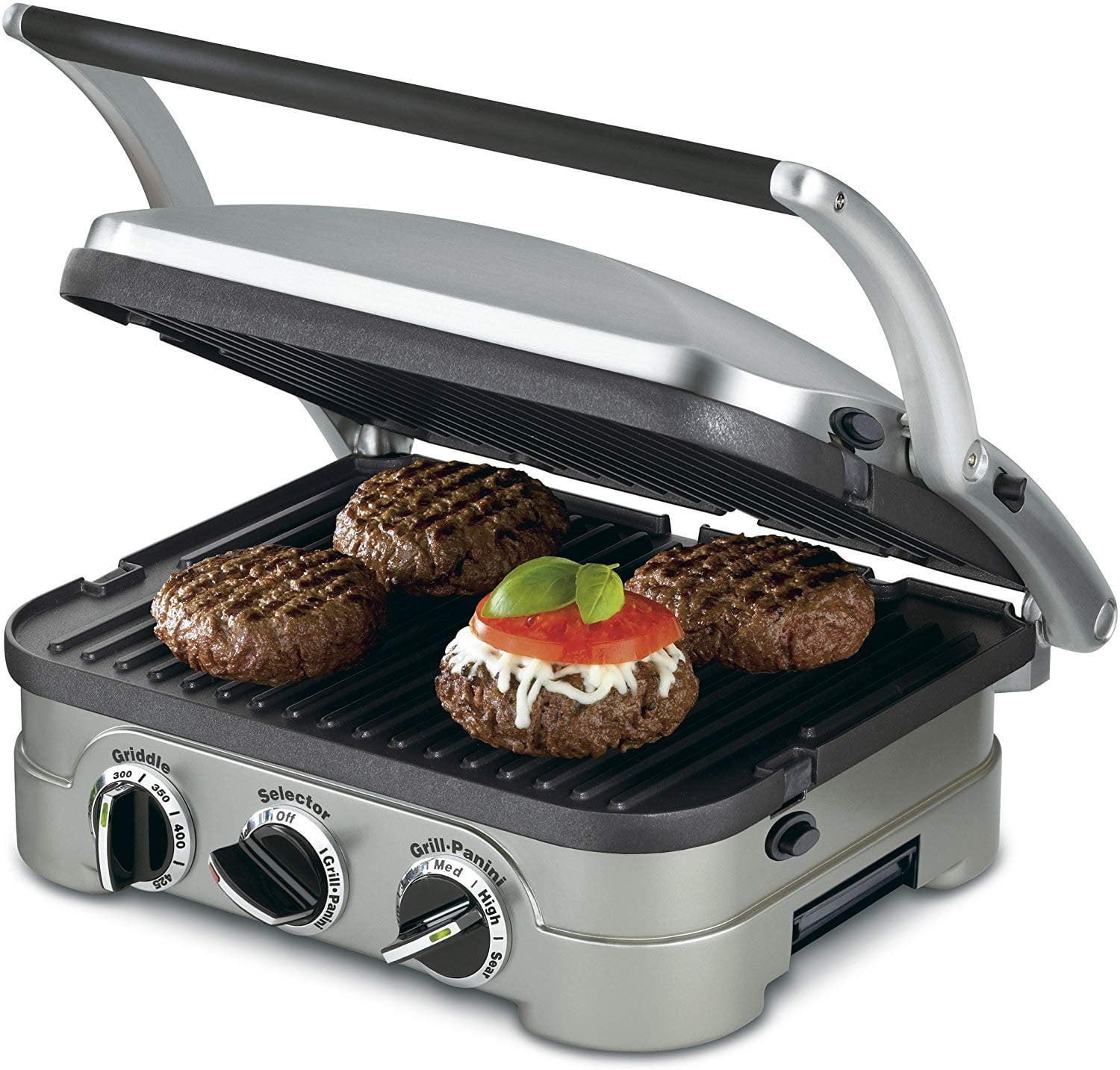 Cuisinart Electric Non Stick Indoor and Outdoor Grill with Reversible Plate  