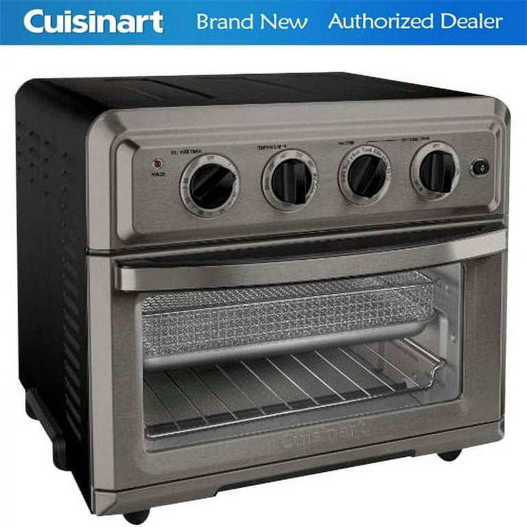 Cuisinart Temperature Control Stainless Steel and Black Basket Air Fryer -  Bed Bath & Beyond - 38337678