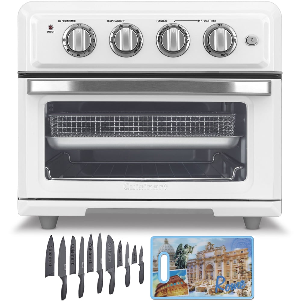 Cuisinart TOA60W Convection Toaster Oven Air Fryer with Light White