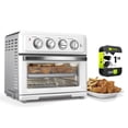thumbnail image 1 of Cuisinart TOA-60W Convection Toaster Oven Air Fryer with Light White Bundle with 1 YR CPS Enhanced Protection Pack, 1 of 6