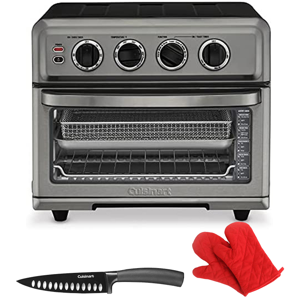 Cuisinart TOA70BKS AirFryer Toaster Oven with Grill Black Stainless