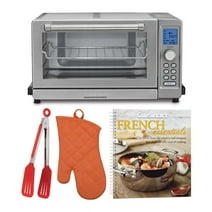 Cuisinart TOB-135 Convection Toaster Oven Broiler w/ Cookbook & Accessory Bundle
