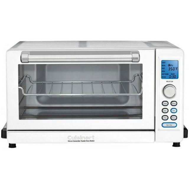 Cuisinart TOB-135WN Deluxe Convection Toaster Oven Broiler, Stainless Steel