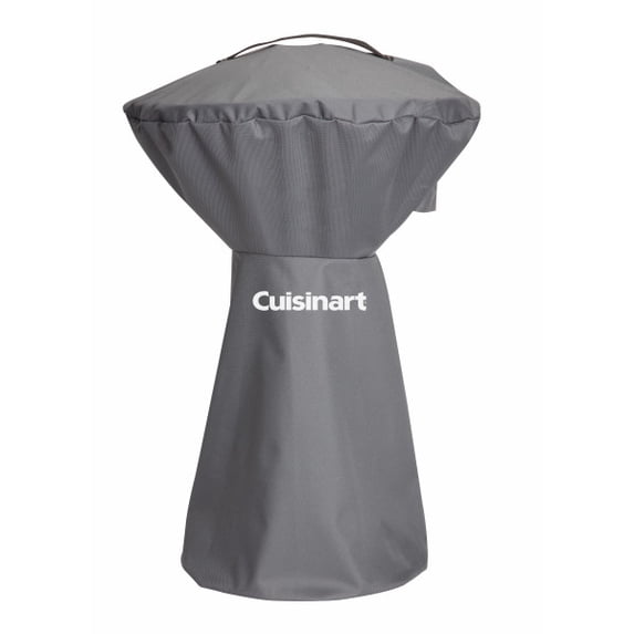 Cuisinart Tabletop Patio Heater Cover, Gray UV-Resistant Polyester, 18.9" x 18.9" x 25"