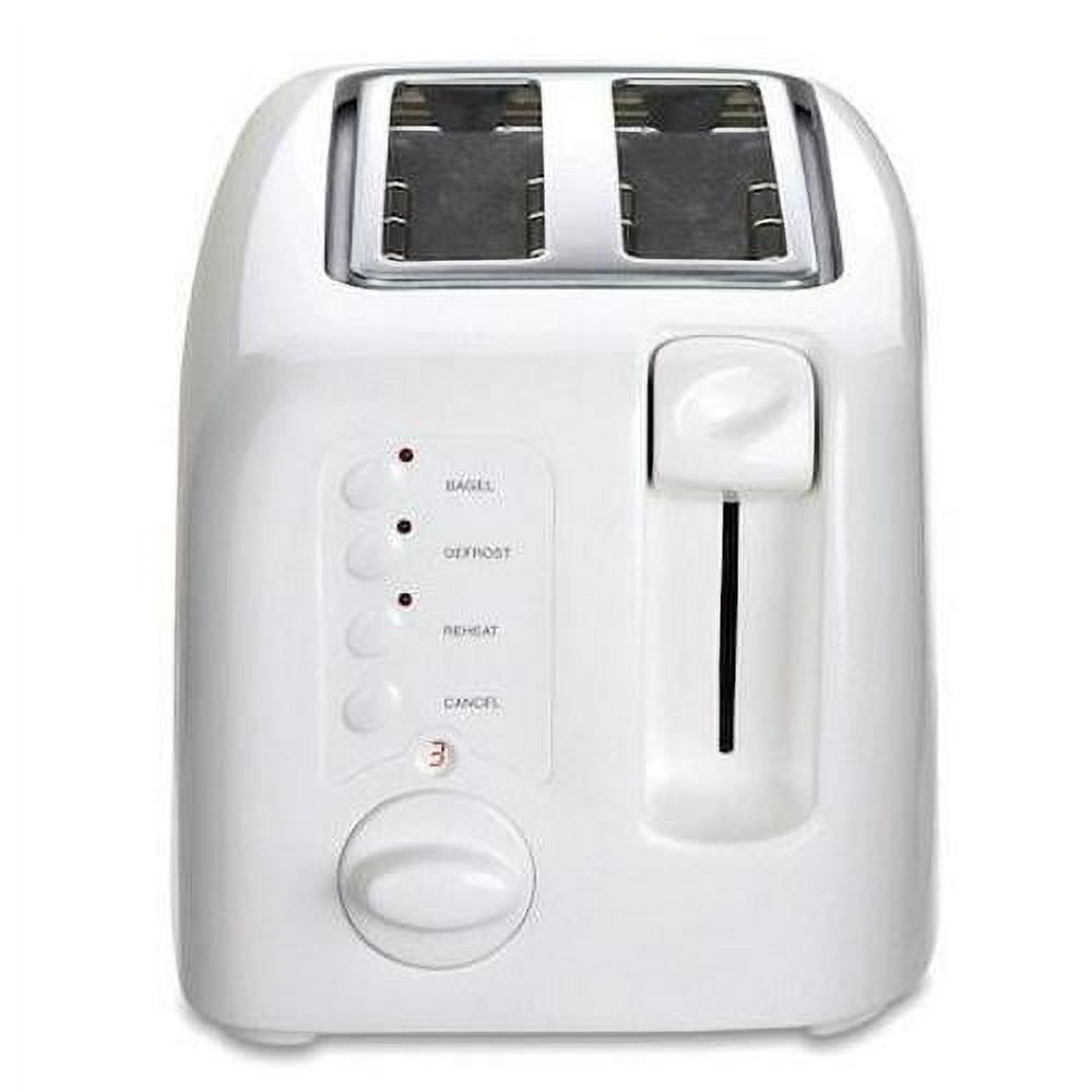 Cuisinart Toaster 2-Slice White Plastic Walmart Business Supplies