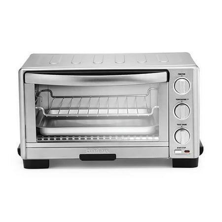 Cuisinart - 6-Slice Toaster Oven with Broiler - Stainless Steel