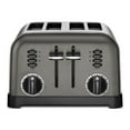 Cuisinart Toaster Ovens 4 Slice Metal Classic Toaster, New, CPT180BKS