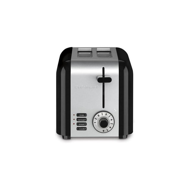 Cuisinart Toasters 2 Slice Compact Stainless Toaster