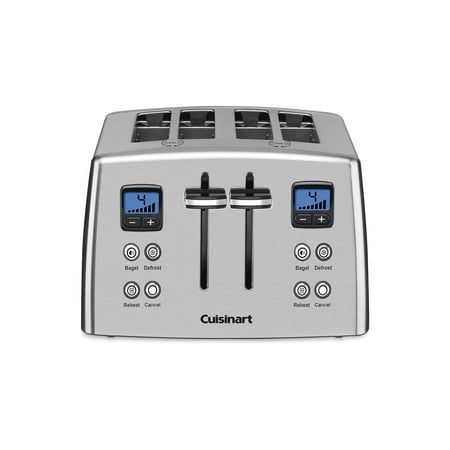 Cuisinart - Countdown 4-Slice Metal Toaster - Stainless Steel