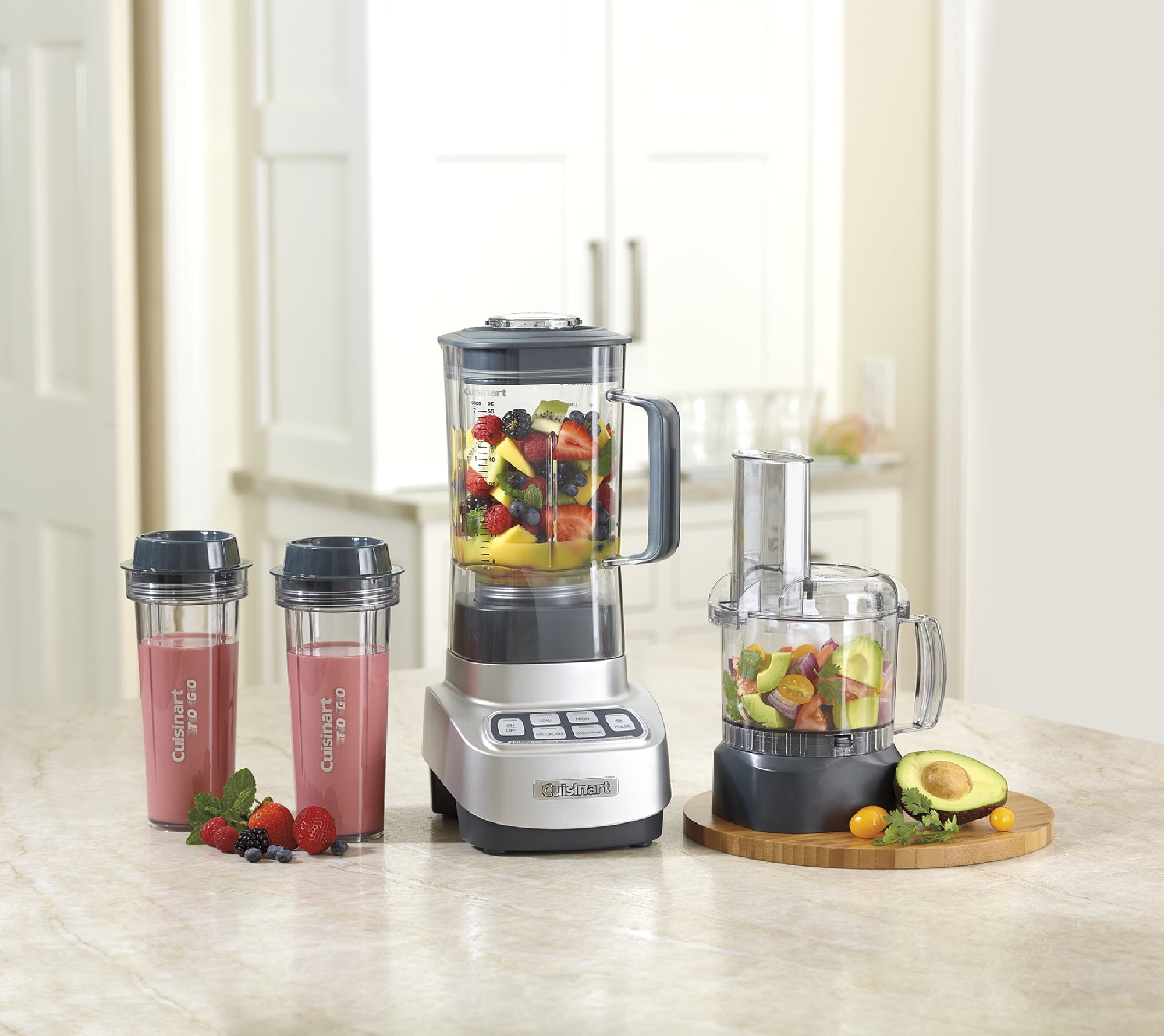 Cuisinart Velocity Ultra Blender/Food Processor with Travel Cups, BFP
