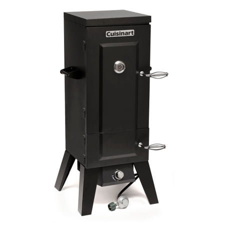 Cuisinart Vertical 36" 4 Rack Propane Smoker, Black