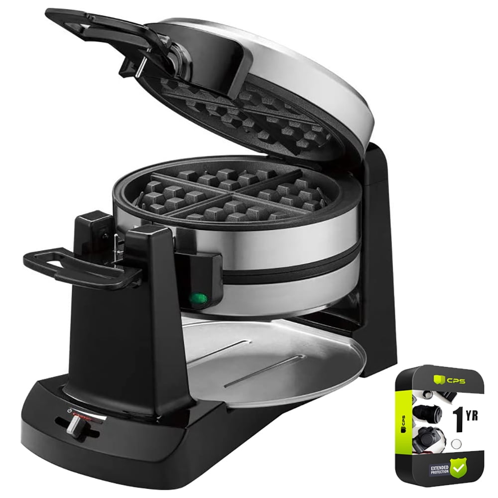 Cuisinart Electric Double Flip Belgian Waffle Maker with 1 Year