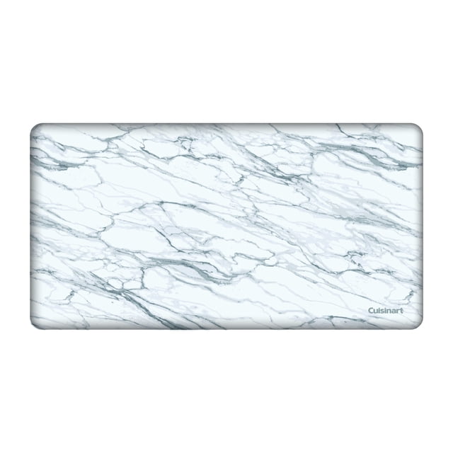 Cuisinart White Marble Kitchen Mat