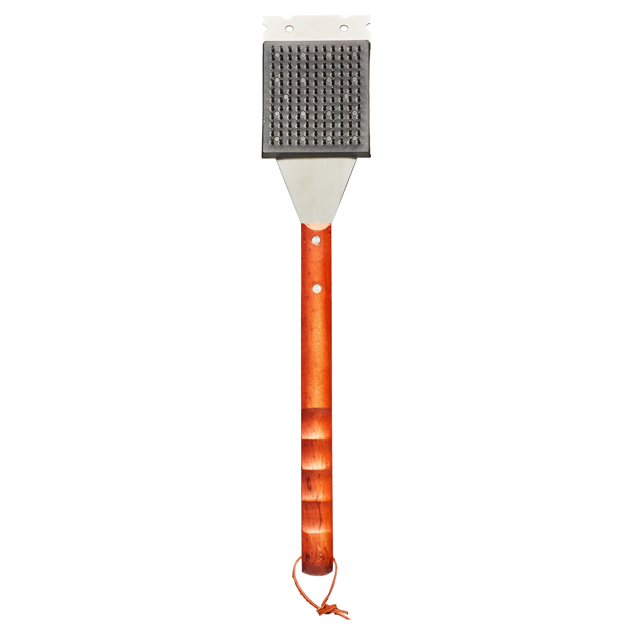 Cuisinart 18.5" Wood Grill Brush with Stainless Steel Bristles