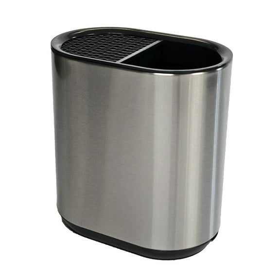 Cuisine Collection Countertop Kitchen Tools & Knife Holder, Fingerprint Resistant Matt Finish