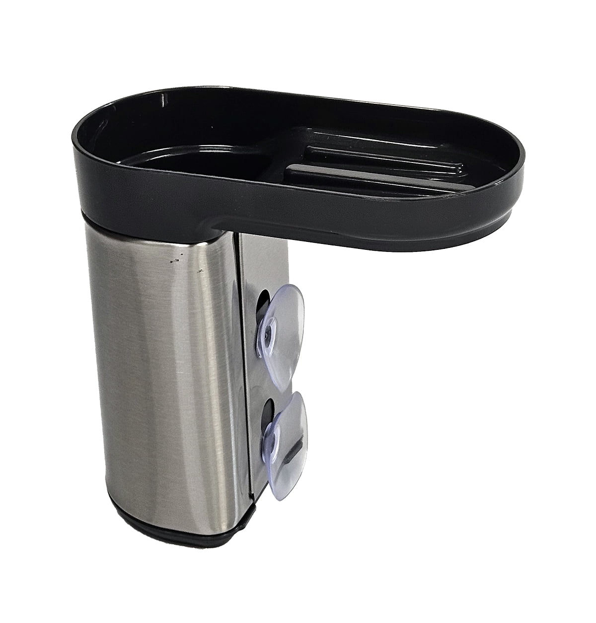 Stainless Steel In-Sink Sponge and Brush Holder with Suction Mount
