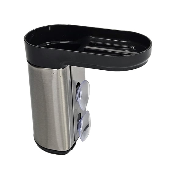 Cuisine Collection In-Sink Sponge Holder w/Suction Cups, Fingerprint Resistant Matt Finish