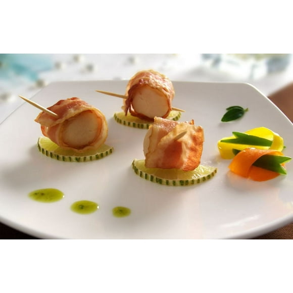Cuisine Innovations Bacon Wrapped Scallop, 1 Ounce - 100 per case.