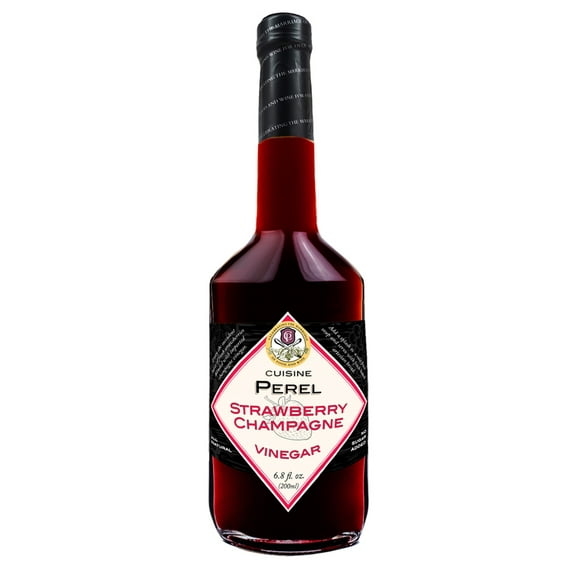 Cuisine Perel Strawberry Champagne Vinegar 6.8 Fl. Oz.