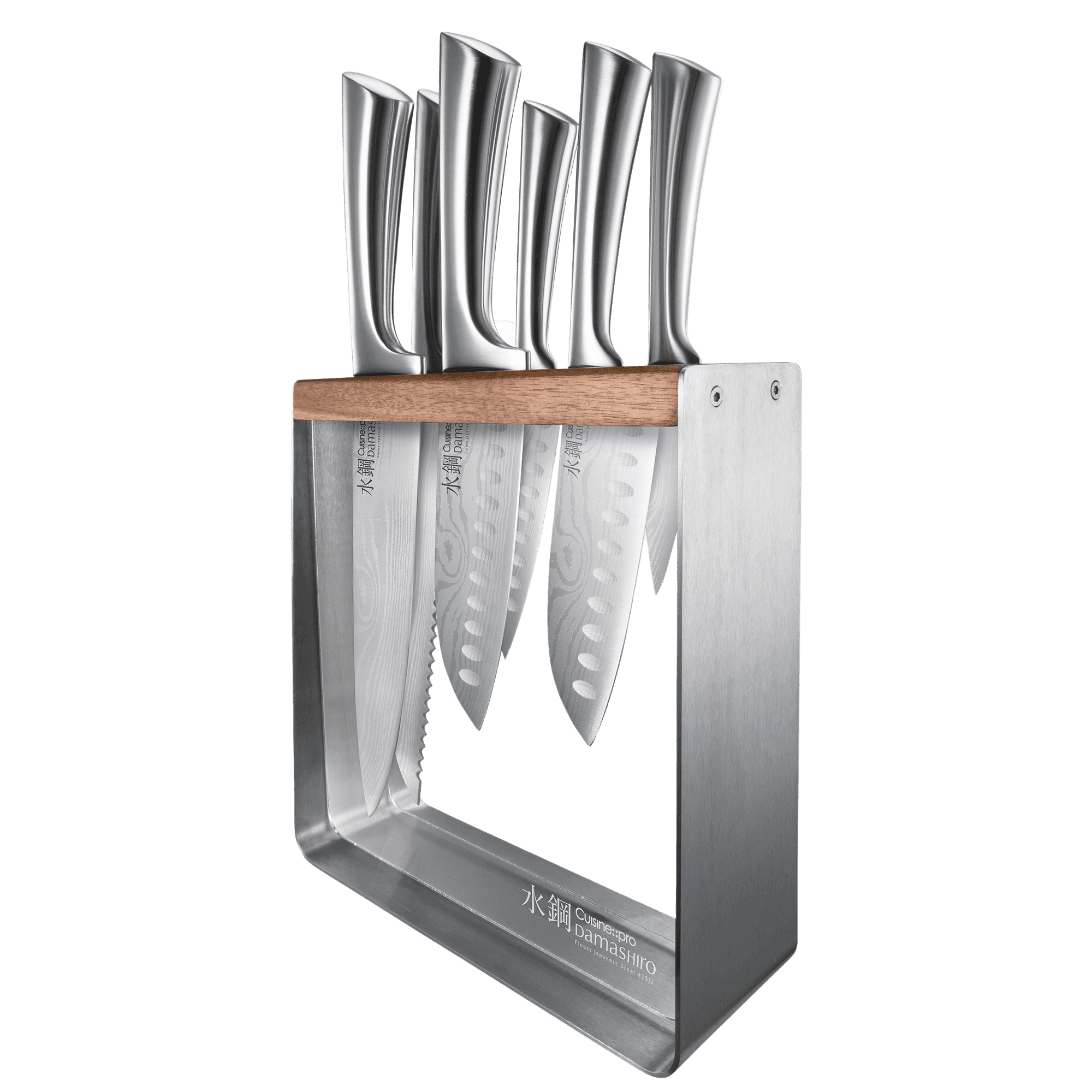 Cuisine::pro® Damashiro® Kinzoku 7 Piece Knife Block