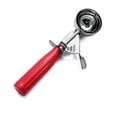 thumbnail image 1 of Cuisinox Ice Cream Scoop, Disher Food Portion Scoop for Serving and Prep, Spring Action Stainless Steel, Red #24 (1.4 oz), 1 of 7