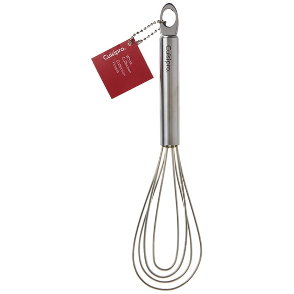 Cuisipro 8-Inch Silicone Flat Whisk, Frosted