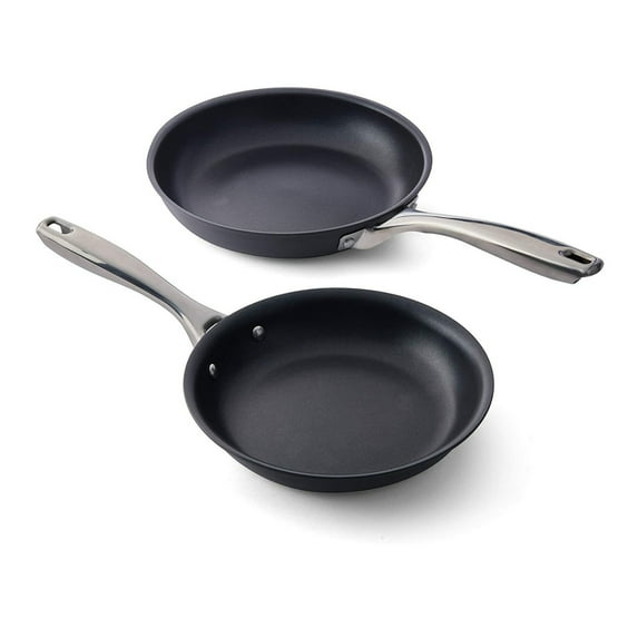 Cuisipro Easy-Release Hard Anodized Fry Pan Set