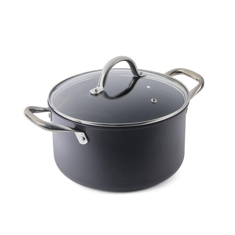 Easy-Release Hard Anodized 6-Quart Stock Pot | Cuisipro