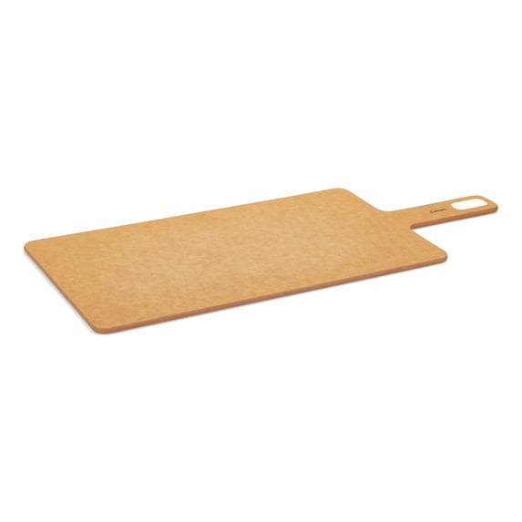 Cuisipro Fiber Wood Handle, 18 x 7.5 x 0.25in, Natural Cutting Board