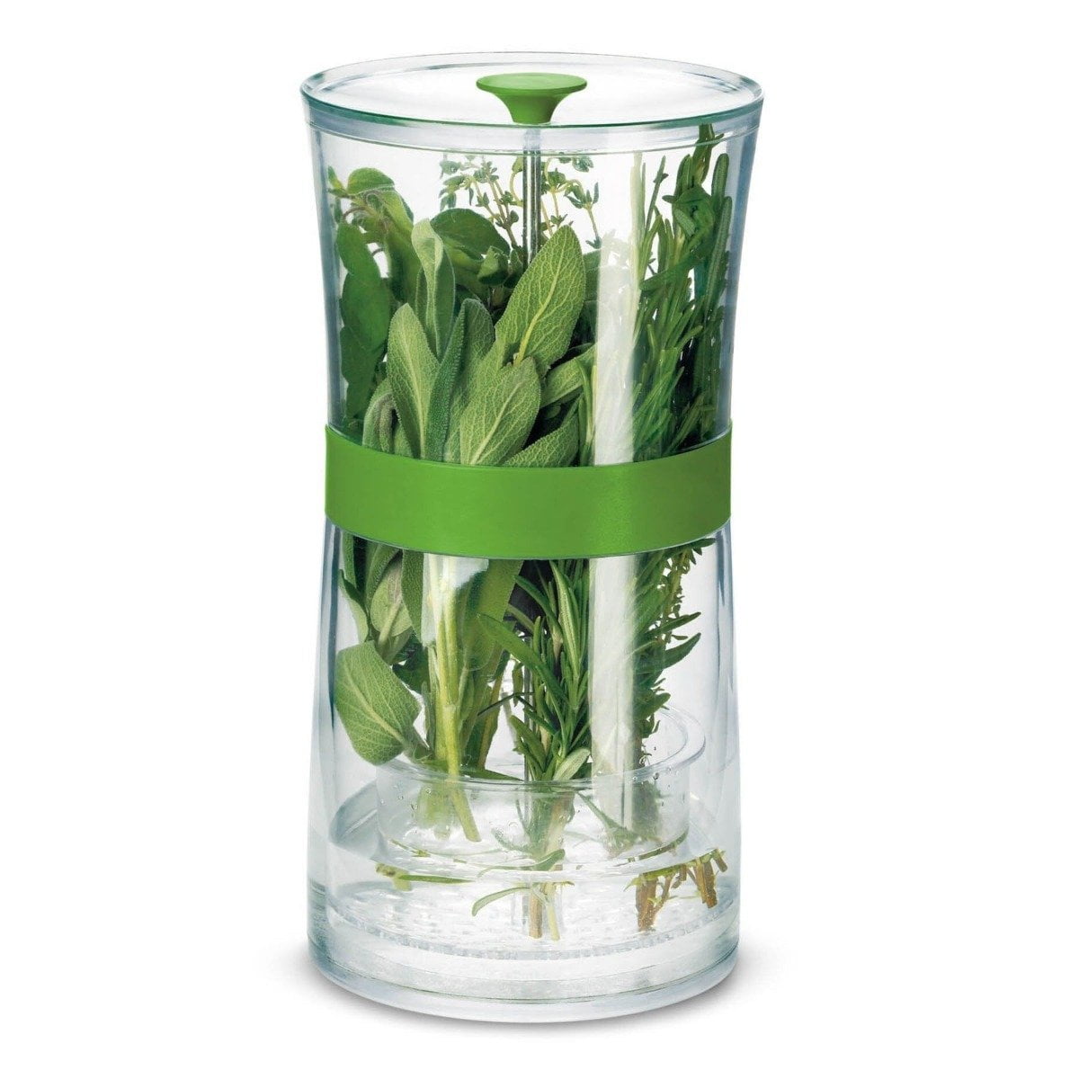 Cole & Mason Premium 16 Jar Filled Herb & Spice Carousel, Stainless Steel & Glass, 25.5cm