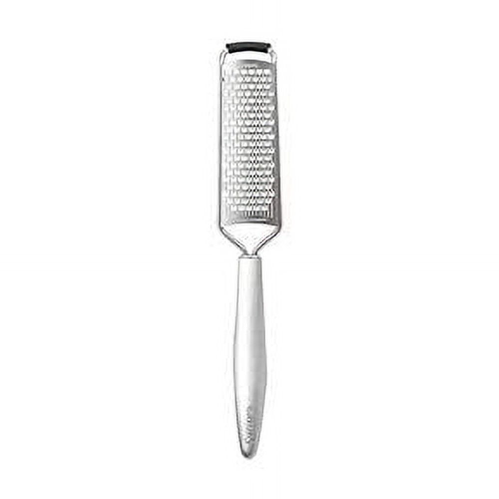 Bloomingville Stainless Steel Cone Grater With Mango Wood Handle - Elegant Kitchen Tool For Cheese & Veggies