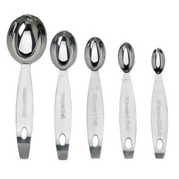 Cuisipro Silver Measuring Spoon Set, Standard