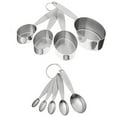 thumbnail image 1 of Cuisipro Stainless Steel Measuring Cup and Spoon Set, 1 of 3