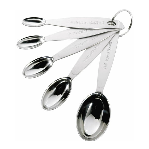 Cuisipro Stainless Steel Measuring Spoons | 5-Piece Set