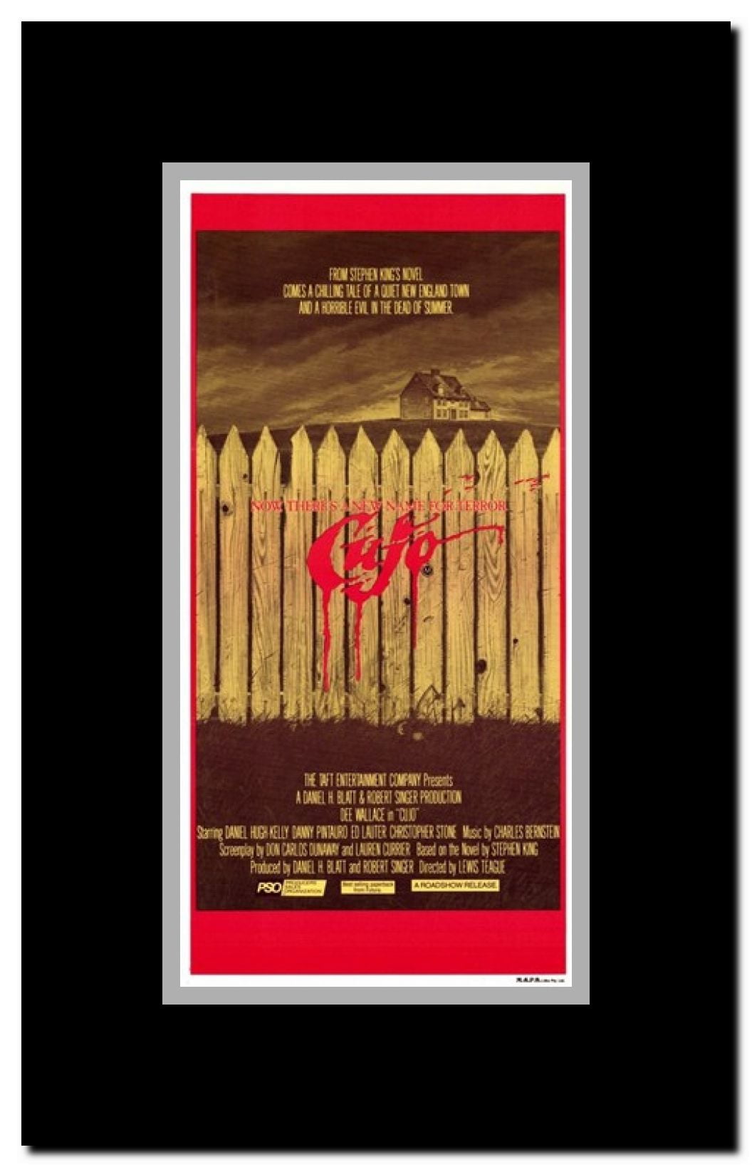 Cujo Framed Movie Poster