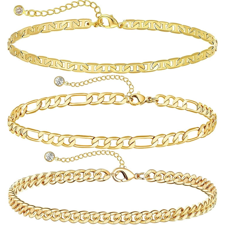 Ankle Chain Amazon Gold Anklet 14K Gold Dainty Fine Ankle