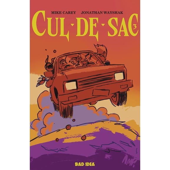 Cul De Sac #3 (of 5) Cvr B Tony Fleecs Cursed Mirror Var BAD IDEA Comic Book