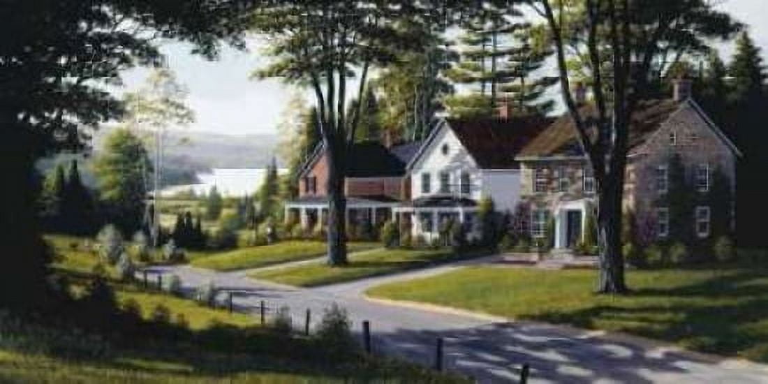 Cul-de-sac Canvas Art - Bill Saunders (24 x 48)