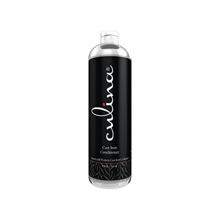 Cast Iron Conditioner by Culina - Cleans and Protects Cast Iron Cookware, 8 oz