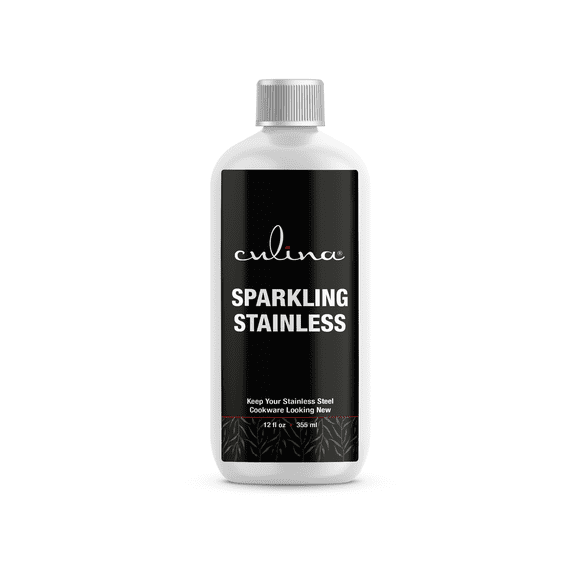Culina Stainless Steel Cleaner for Cookware & Appliances | 12 oz |  Kosher OU Certified | Made in USA