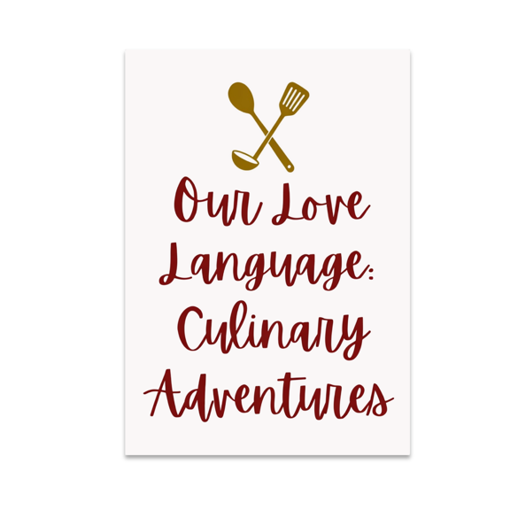 Culinary Adventures Art - Food Lovers - 13x19 Poster Print